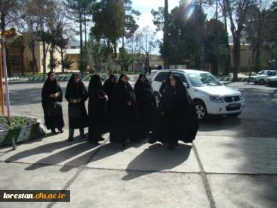 تشریف فرمایی وبازدید سرکار خانم دکتر فهیمه فرهمندپور مشاور وزیر محترم کشور ومدیر کل امور زنان وخانواده وزارت کشور به پردیس آیت الله کمالوند لرستان(خواهران)