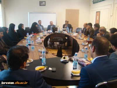 بازدید مدیر کل محترم اداری وتشکیلات سازمان مرکزی دانشگاه فرهنگیان وهیات همراه از پردیس ها ومدیریت امور پردیس های استان لرستان