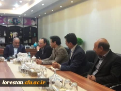 حضور جناب آقای دکتر مهر محمدی در جلسه هیات امنا دانشگاه فرهنگیان استان در دفتر استاندار محترم جناب آقای مهندس بازوند