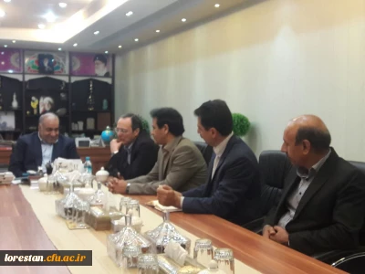 حضور جناب آقای دکتر مهرمحمدی در جلسه هیات امنا دانشگاه فرهنگیان  استان در دفتر استاندار محترم جناب آقای مهندس بازوند