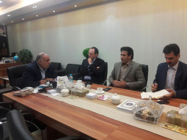 حضور جناب آقای دکتر مهر محمدی در جلسه هیات امنا دانشگاه فرهنگیان استان در دفتر استاندار محترم جناب آقای مهندس بازوند