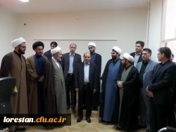 برگزاری آیین معارفه مسئول نهاد نمایندگی مقام معظم رهبری دانشگاه فرهنگیان لرستان و تاسیس دفتر این نهاد
