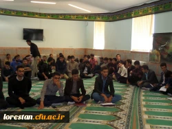 در مرکز حضرت زینب کبری(س) بروجرد و مرکز شهید میرشاکی الیگودرز برگزار گردید: