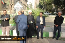 مراسم بدرقه اعضای موکب حضرت ابوالفضل العباس(ص) دانشگاه فرهنگیان لرستان به کربلای معلی(+گزارش تصویری)