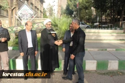 مراسم بدرقه اعضای موکب حضرت ابوالفضل العباس(ص) دانشگاه فرهنگیان لرستان به کربلای معلی(+گزارش تصویری)