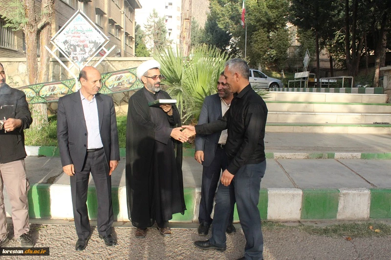 مراسم بدرقه اعضای موکب حضرت ابوالفضل العباس(ص) دانشگاه فرهنگیان لرستان به کربلای معلی(+گزارش تصویری)