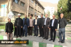 مراسم بدرقه اعضای موکب حضرت ابوالفضل العباس(ص) دانشگاه فرهنگیان لرستان به کربلای معلی(+گزارش تصویری)