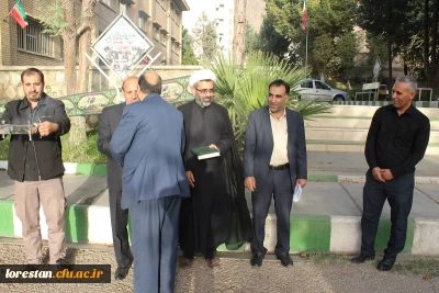 مراسم بدرقه اعضای موکب حضرت ابوالفضل العباس(ع) دانشگاه فرهنگیان لرستان به کربلای معلی(+گزارش تصویری)