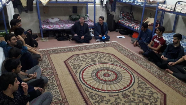 بازدید معاون توسعه منابع و امور دانشجویی مدیریت امور پردیس های استان از سراهای دانشجویی پردیس علامه طباطبایی لرستان