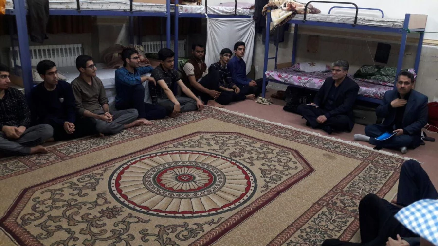 بازدید معاون توسعه منابع و امور دانشجویی مدیریت امور پردیس های استان از سراهای دانشجویی پردیس علامه طباطبایی لرستان