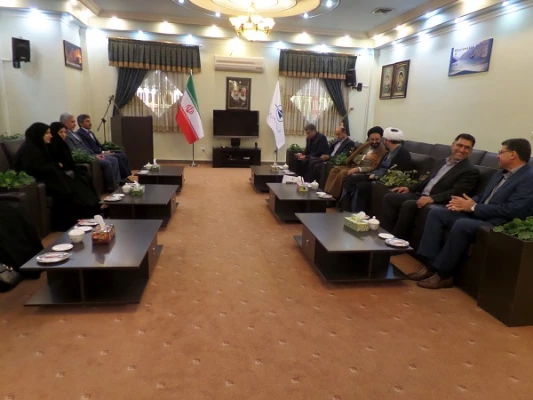 استقبال از حاج اقا دادگر در دانشگاه فرهنگیان لرستان