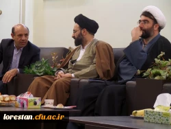 استقبال از حاج اقا دادگر در دانشگاه فرهنگیان لرستان