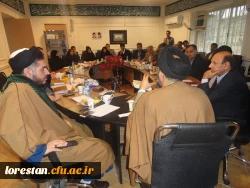 برگزاری جلسه هم اندیشی شورای فرهنگی دانشگاه فرهنگیان لرستان با حضور حضرت حجت الاسلام والمسلمین دادگر مسئول نهاد نمایندگی مقام معظم رهبری دانشگاه فرهنگیان کشور