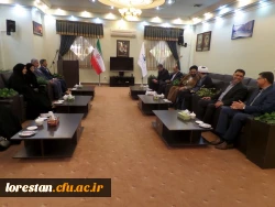 گزارش تصویری سفر حجت الاسلام والمسلمین دادگر به دانشگاه فرهنگیان لرستان