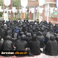 حضور مسئولین دانشگاه فرهنگیان لرستان در  محفل انس با قرآن بت ضیفات مهدوی  پردیس آیت اله کمالوند لرستان