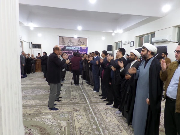 به مناسبت شهادت جانسوز دخت نبی اکرم حضرت فاطمه الزهرا (س) برگزار شد.