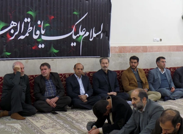 به مناسبت شهادت جانسوز دخت نبی اکرم حضرت فاطمه الزهرا (س) برگزار شد.