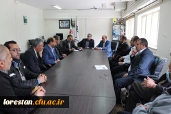 دیدار نوروزی سرپرست مدیریت امور پردیس های دانشگاه فرهنگیان استان لرستان با کارکنان پردیس علامه طباطبایی لرستان