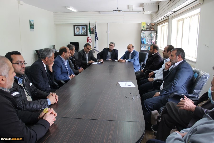 دیدار نوروزی سرپرست مدیریت امور پردیس های دانشگاه فرهنگیان استان لرستان با کارکنان پردیس علامه طباطبایی لرستان