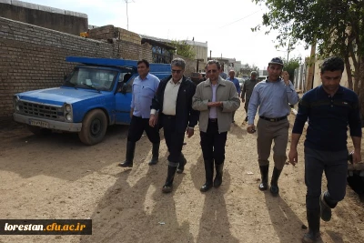 بازدید معاون پژوهش و فناوری دانشگاه فرهنگیان کشور از مناطق سیل زده پلدختر (گزارش تصویری)