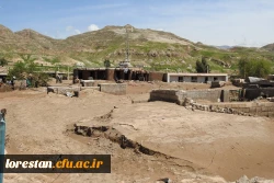 بازدید دکتر طاهری نیا از روستای سیل زده چم مهر پلدختر