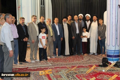 دیدار سرپرست وجمعی ازمسئولان  دانشگاه فرهنگیان با نماینده ولی فقیه در استان و امام جمعه شهرستان خرم آباد