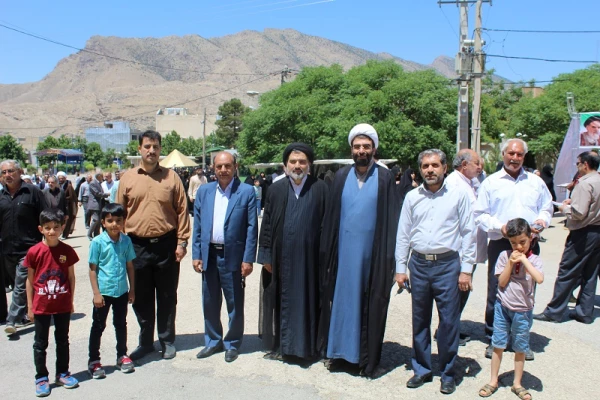 حضور دانشگاهیان انقلابی دانشگاه فرهنگیان استان لرستان در راهپیمایی روز جهانی قدس
