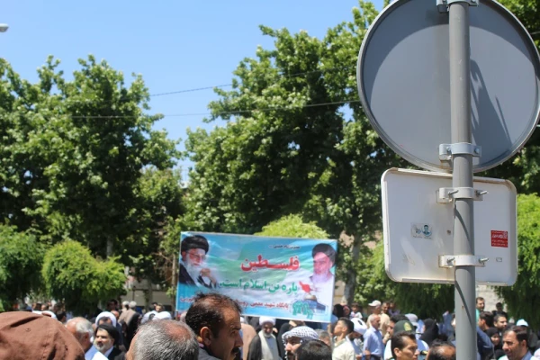 حضور دانشگاهیان انقلابی دانشگاه فرهنگیان استان لرستان در راهپیمایی روز جهانی قدس