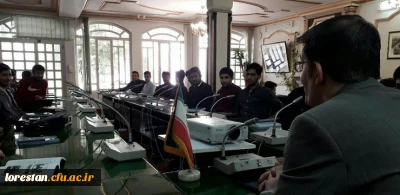 بازدید دانشجویان دانشگاه فرهنگیان از پژوهشکده تعلیم و تربیت آموزش و پرورش لرستان