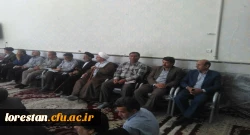 حضور دانشگاهیان دانشگاه فرهنگیان استان لرستان در مراسم بزرگداشت سالگرد ارتحال امام خمینی (ره)
