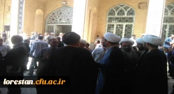 حضور دانشگاهیان دانشگاه فرهنگیان استان لرستان در مراسم بزرگداشت سالگرد ارتحال امام خمینی (ره)