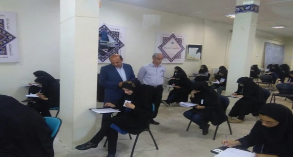 بازدید سرپرست  دانشگاه فرهنگیان استان لرستان  از روند برگزاری امتحانات پایان ترم
