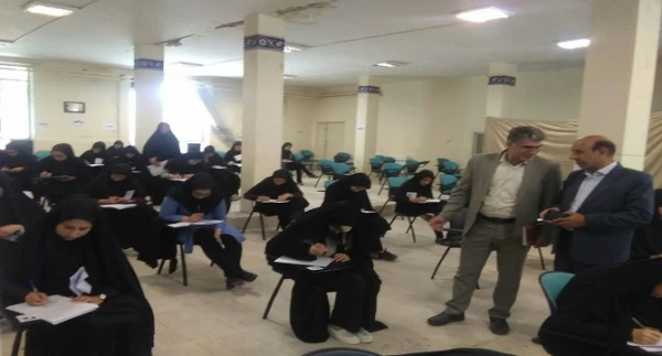 بازدید سرپرست  دانشگاه فرهنگیان استان لرستان  از روند برگزاری امتحانات پایان ترم