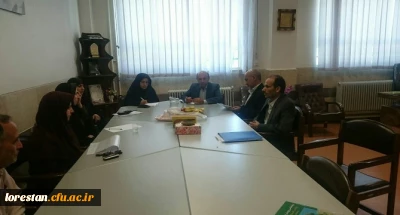 حضور سرپرست و مسئولین دانشگاه فرهنگیان استان لرستان در مرکز آموزش عالی حضرت زینب کبری (س) شهرستان بروجرد