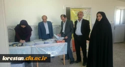 حضور سرپرست و مسئولین دانشگاه فرهنگیان استان لرستان در مرکز آموزش عالی حضرت زینب کبری (س) شهرستان بروجرد