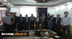 دیدار جمعی از دانشگاهیان دانشگاه فرهنگیان استان لرستان با خانواده شهیدایمان بابایی