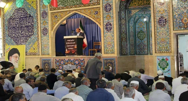 رئیس دانشگاه فرهنگیان استان لرستان سخنران پیش از خطبه های نماز جمعه شهر خرم آباد بود.ول