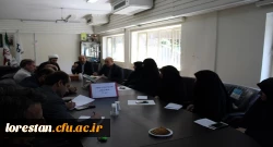 ستاد استقبال از دانشجویان دانشگاه فرهنگیان لرستان تشکیل جلسه داد. 3