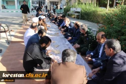  مراسم گرامی داشت یاد و خاطره شهدای دفاع مقدس در پردیس علامه طباطبایی دانشگاه فرهنگیان استان لرستان 6