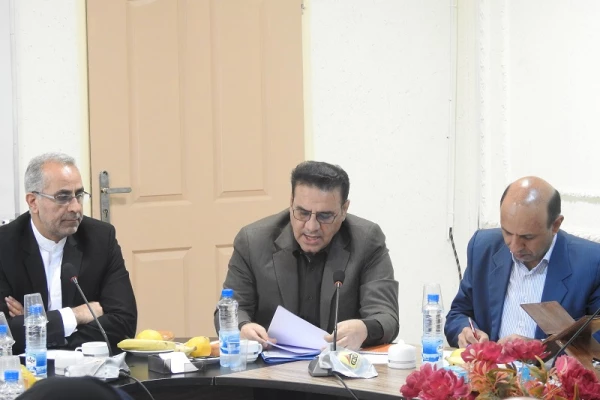 جلسه کمیسیون دانشجویی شورای تأمین استان لرستان برگزار شد. 3