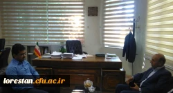 نشست مشترک رئیس دانشگاه فرهنگیان لرستان با مدیرکل راه و شهرسازی استان  3