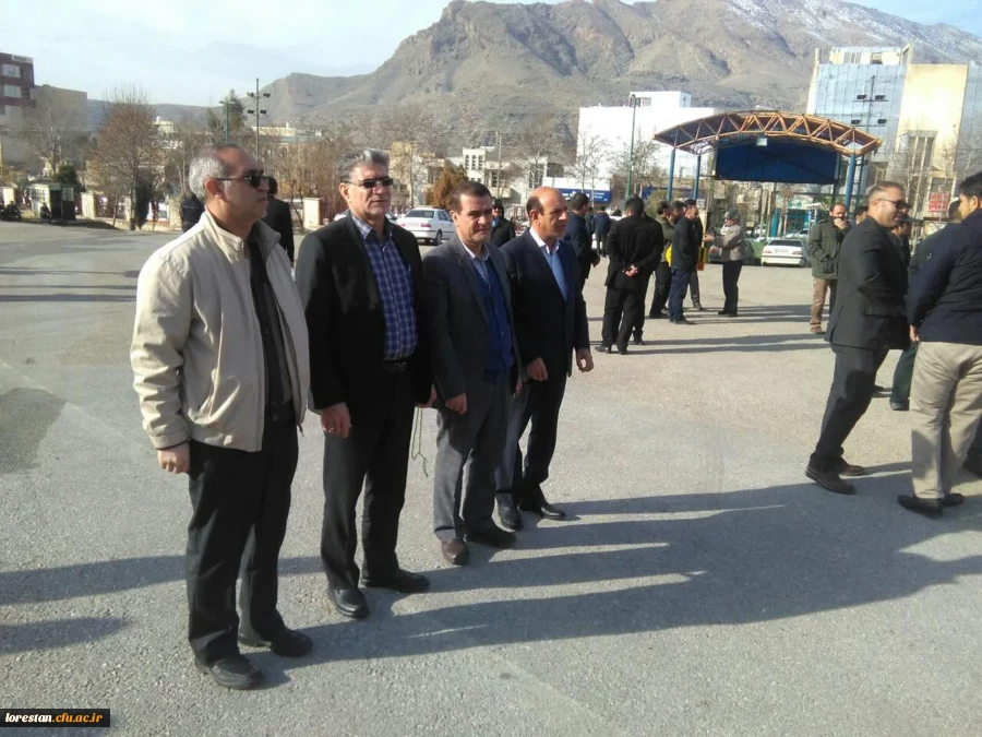 حضور دانشگاهیان دانشگاه فرهنگیان استان لرستان در مراسم گرامیداشت حماسه 9 دی 3