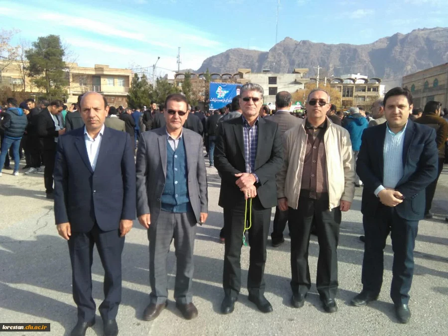 حضور دانشگاهیان دانشگاه فرهنگیان استان لرستان در مراسم گرامیداشت حماسه 9 دی 4