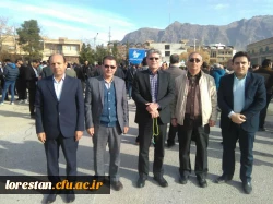 حضور دانشگاهیان دانشگاه فرهنگیان استان لرستان در مراسم گرامیداشت حماسه 9 دی 4