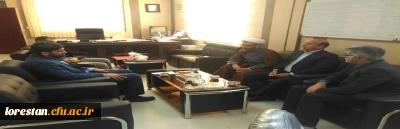 دیدار سرپرست دانشگاه فرهنگیان استان لرستان با سرپرست جدید اداره کل نوسازی مدارس استان لرستان