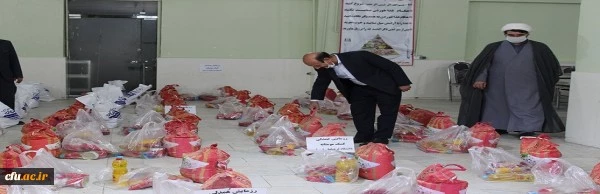 بیش از 300 بسته معیشتی در قالب کمک مومنامه بین اقشارکم بضاعت شهر خرم آباد توزیع شد 2