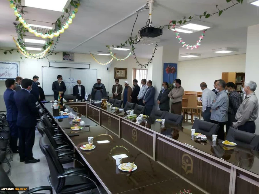 آیین تکریم از سرپرست مرکز آموزش عال شهید میر شاکی برگزار شد 5