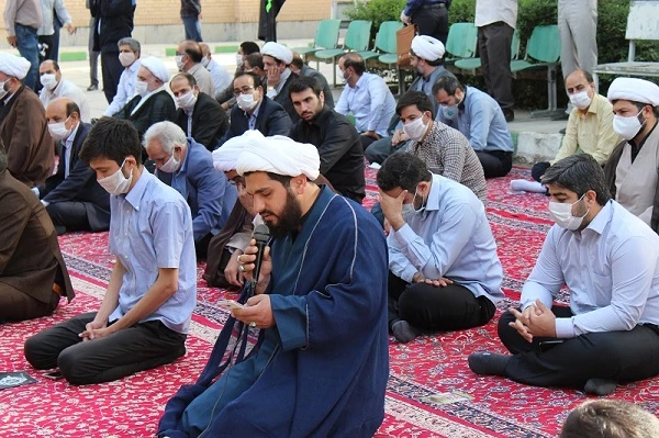 مراسم عزاداری به مناسبت شهادت امام جعفر صادق (ع) در دانشگاه فرهنگیان استان لرستان برگزار شد. 2