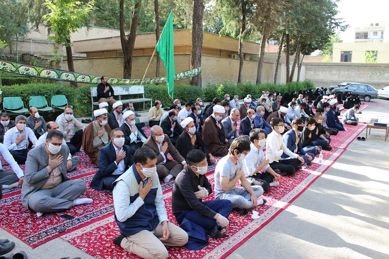 مراسم عزاداری به مناسبت شهادت امام جعفر صادق (ع) در دانشگاه فرهنگیان استان لرستان برگزار شد. 2