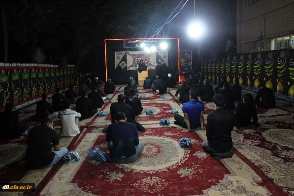 به مناسبت سومین شب شهادت حضرت سید الشهدا امام حسین (ع)  و یاران با وفایش و شهادت امام زین العابدین (ع) مراسم سخنرانی و مرثیه سرایی در دانشگاه فرهنگیان لرستان برگزار شد 2